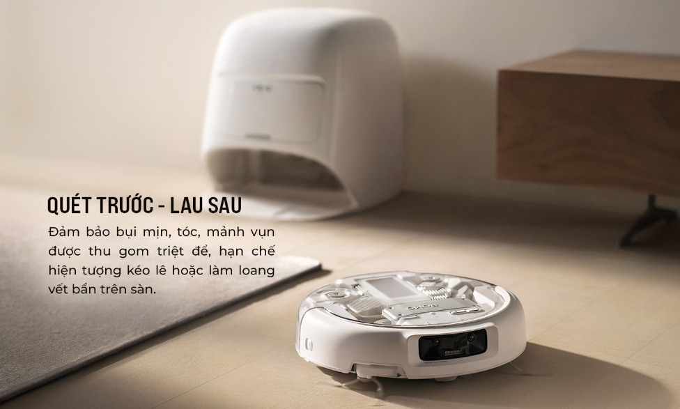 Quét trước, lau sau