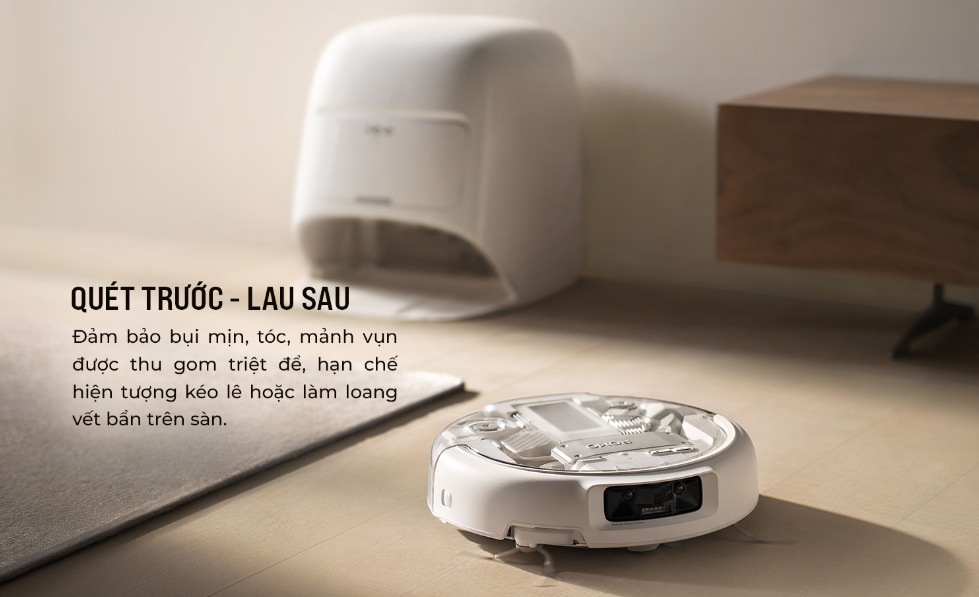 Quét trước, lau sau