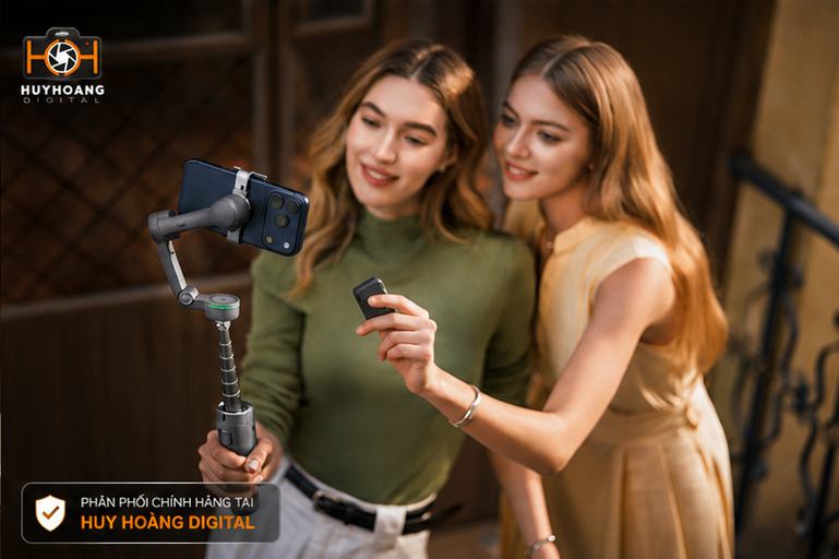 Thanh nối dài và tripod tích hợp