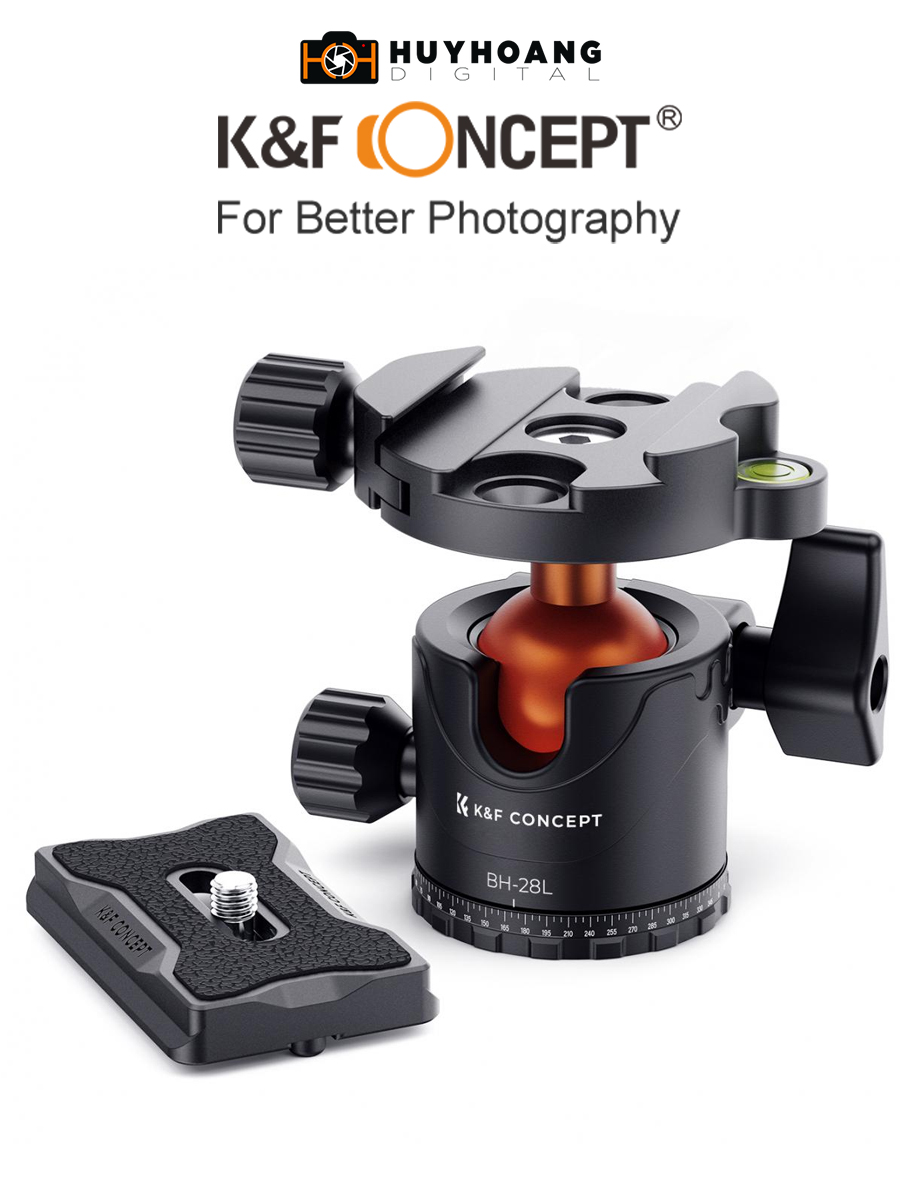 Đầu dầu K&F CONCEPT Ballhead BH-28 | KF31.023V1