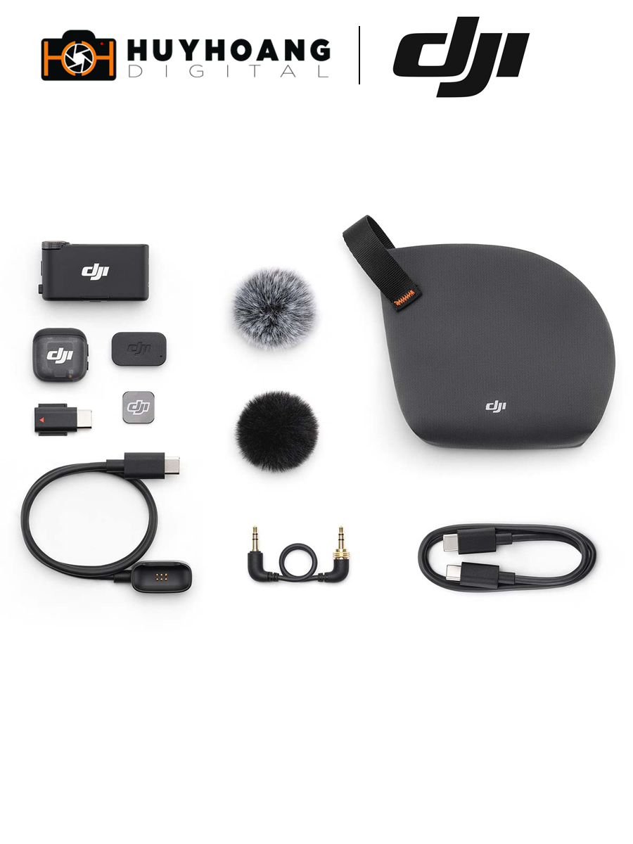 Microphone Thu âm DJI MIC 3 ( 1TX - 1RX) | Chính hãng