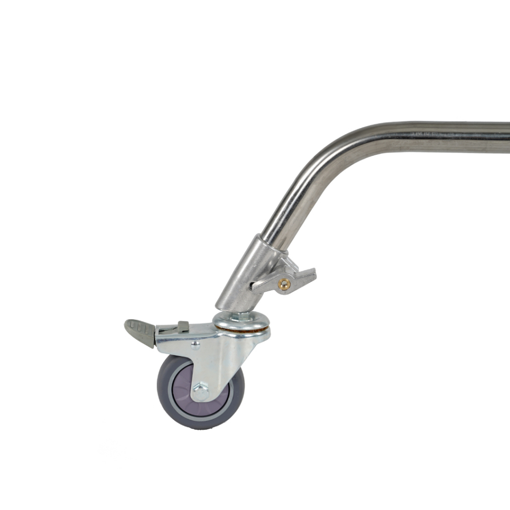 Bánh Xe Lăn Chân Đèn Caster Wheel - Chân C Stand