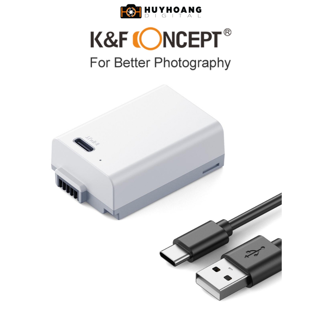 Pin máy ảnh K&F CONCEPT EN-EL25 Pin sạc trực tiếp KF28.0040