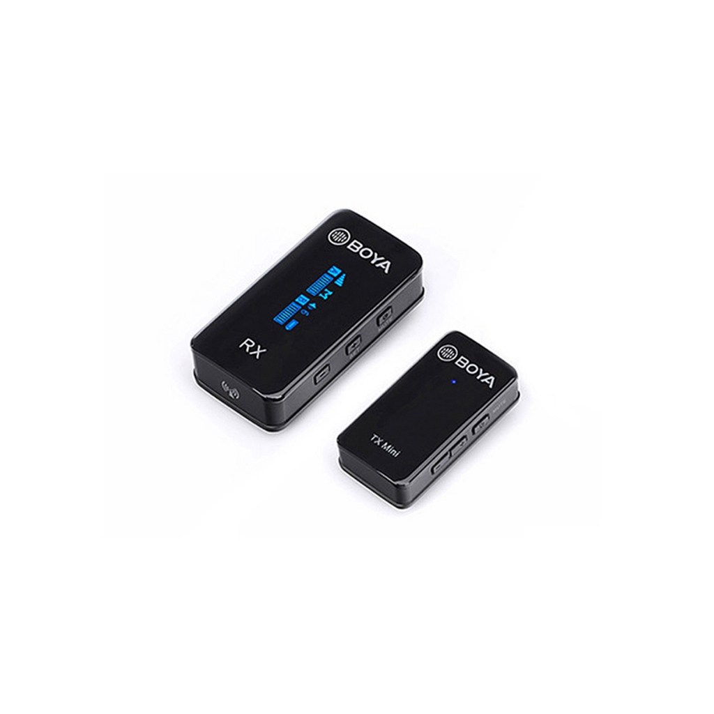 Microphone thu âm Boya BY-WM6-S1 Mini dành cho máy ảnh và điện thoại jack 3.5mm