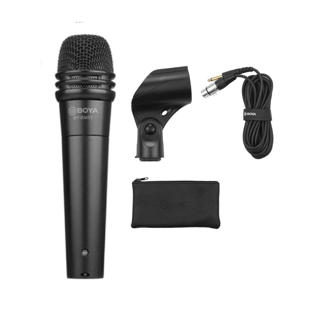 Microphone Boya BY-BM57 | Microphone cầm tay | Cổng XLR