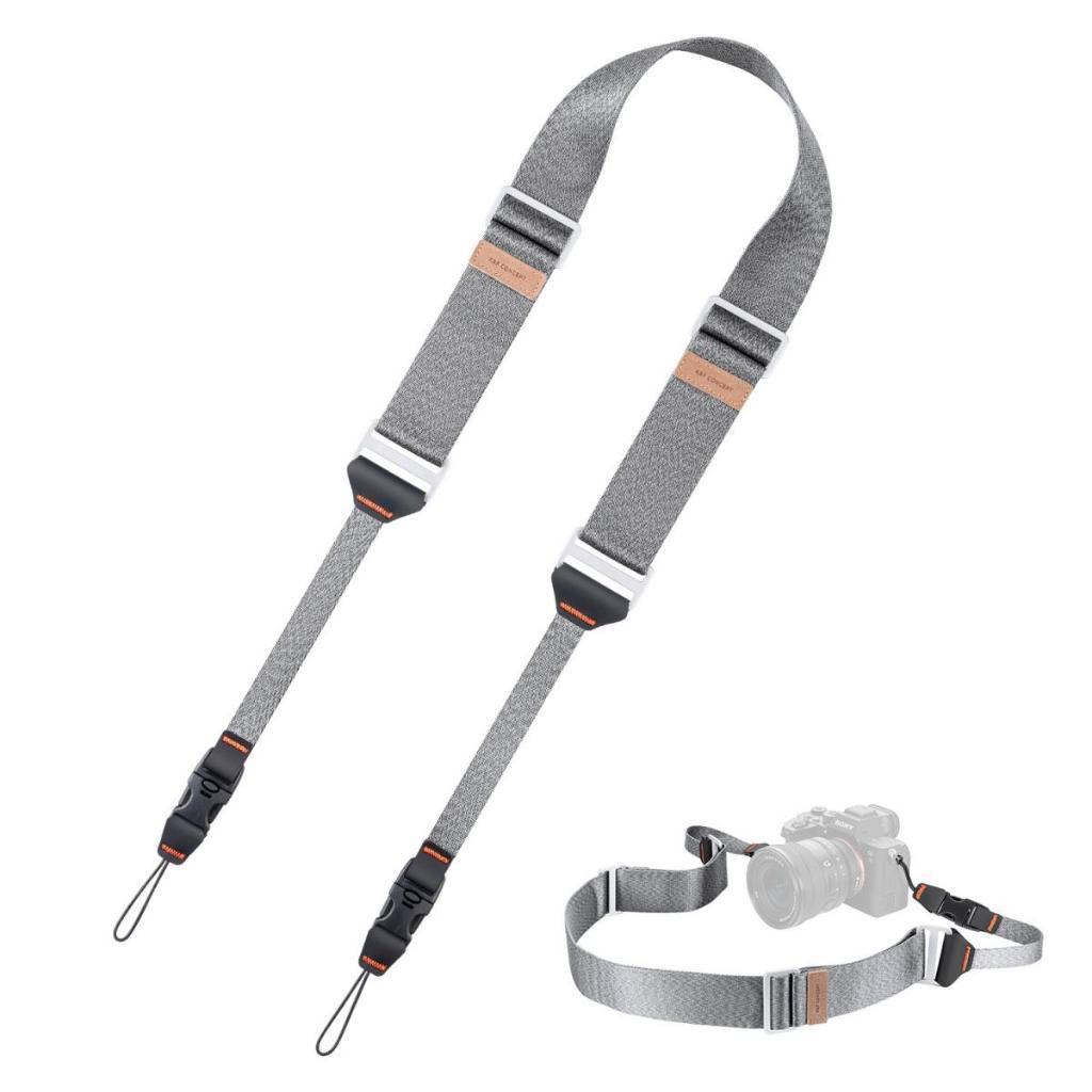 Dây đeo máy ảnh K&F CONCEPT 45mm Urban Wander 03 (Xám) | KF13.132