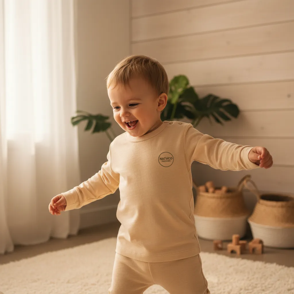 Vải linen cho bé và chất liệu organic cotton màu tự nhiên tại Natuco
