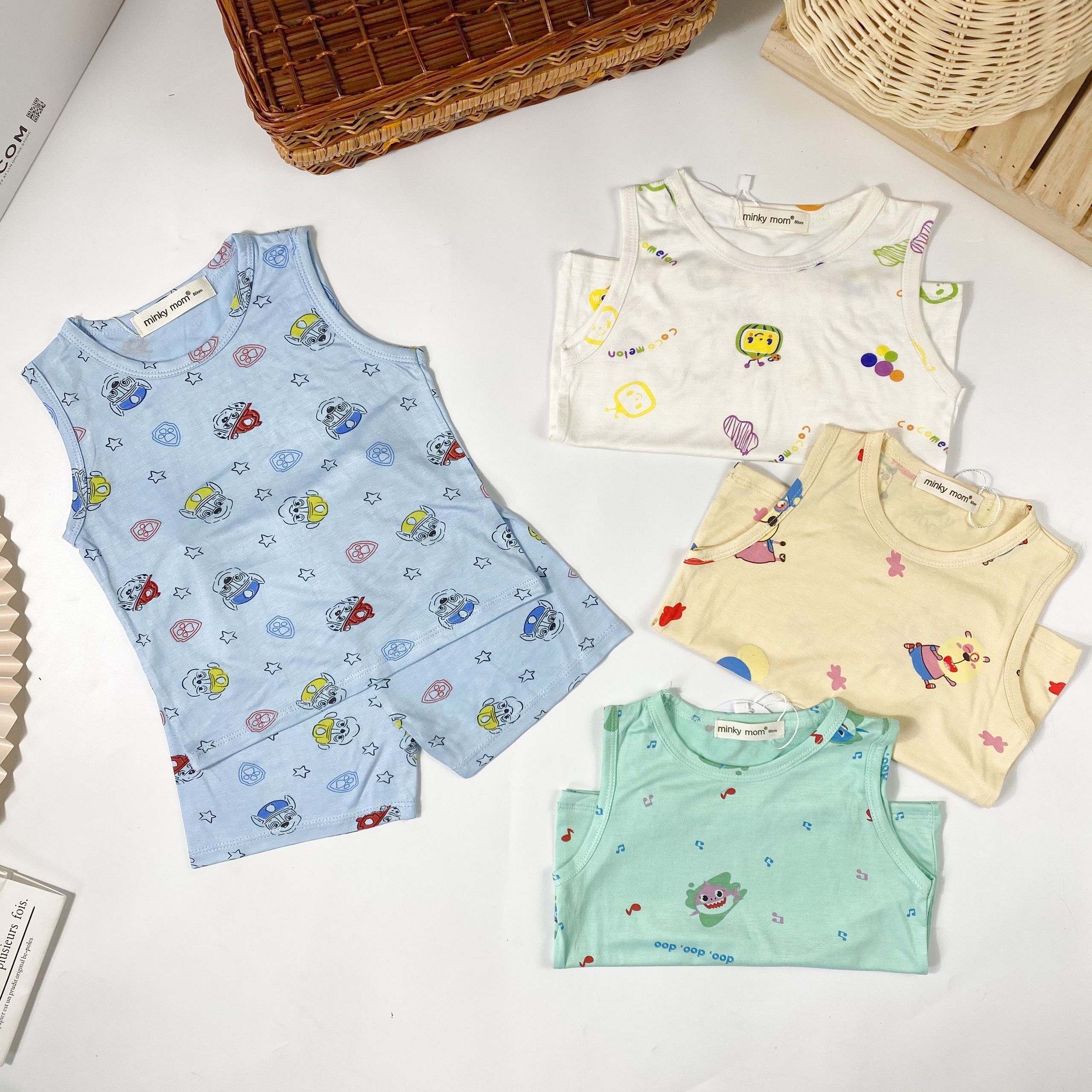 Bộ Ba Lỗ Thun Lạnh - Mã: BL-IN18