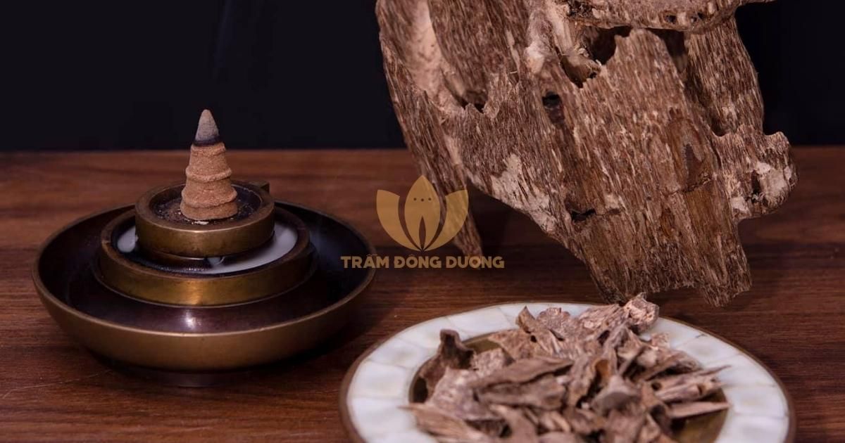 Nụ Trầm hương khi đốt mang đến hương thơm dịu nhẹ