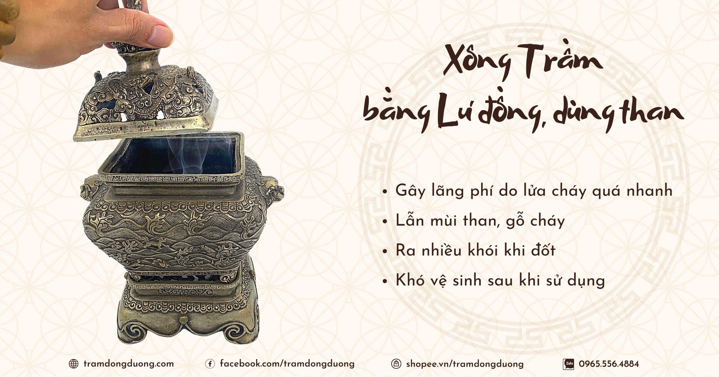 Xông Trầm bằng lư đồng