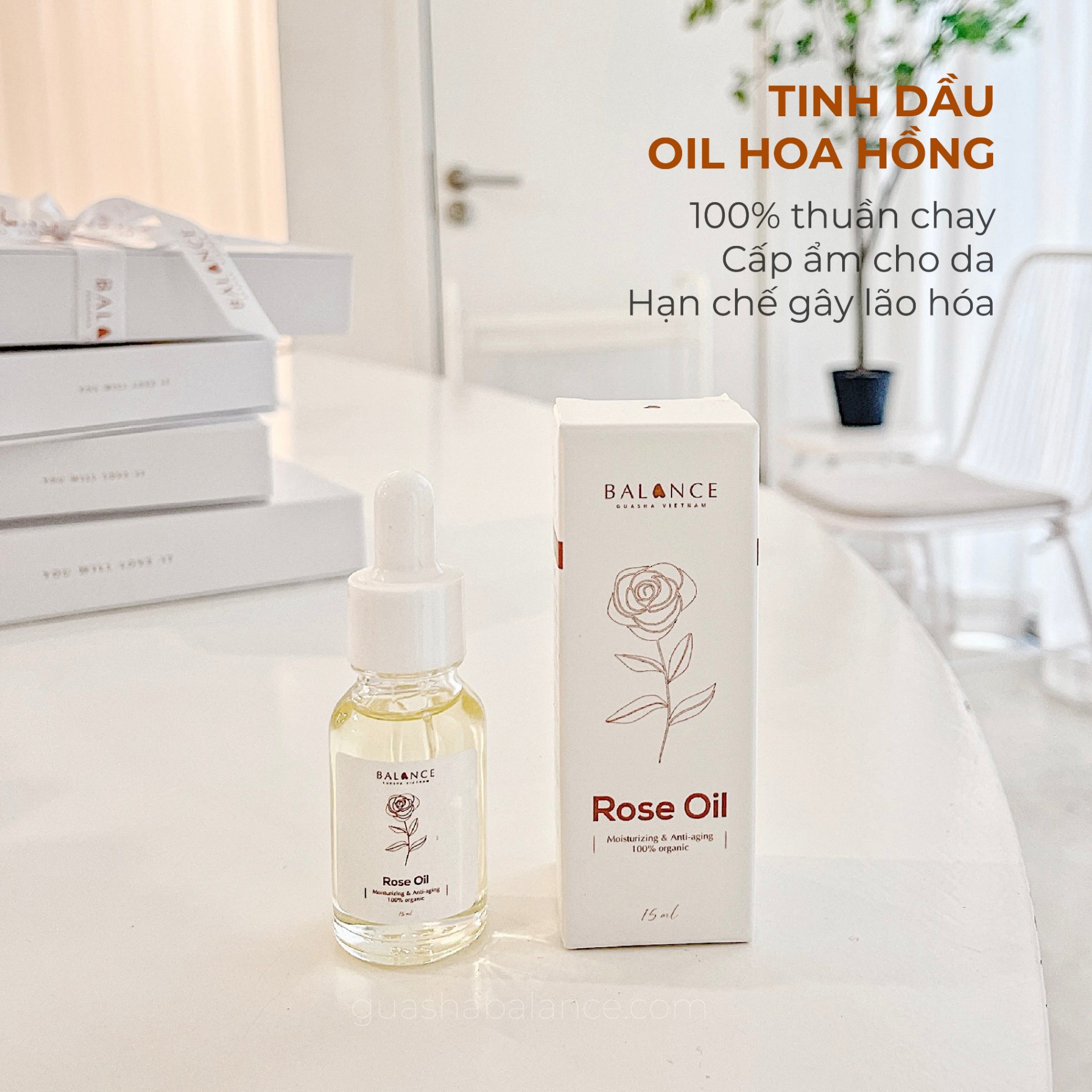 Tinh Dầu Hoa Hồng/Rose Oil