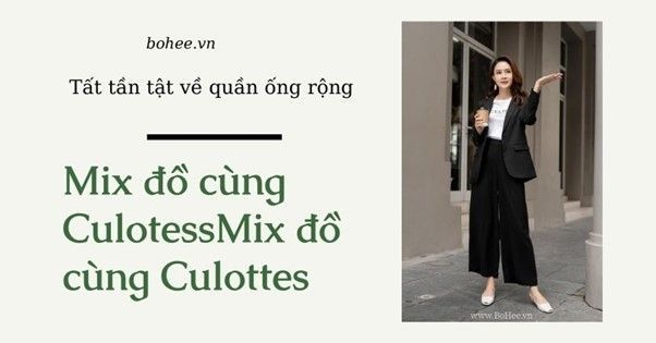 [HOT] Quần ống rộng nữ phối với áo gì tạo phong cách cực chất?