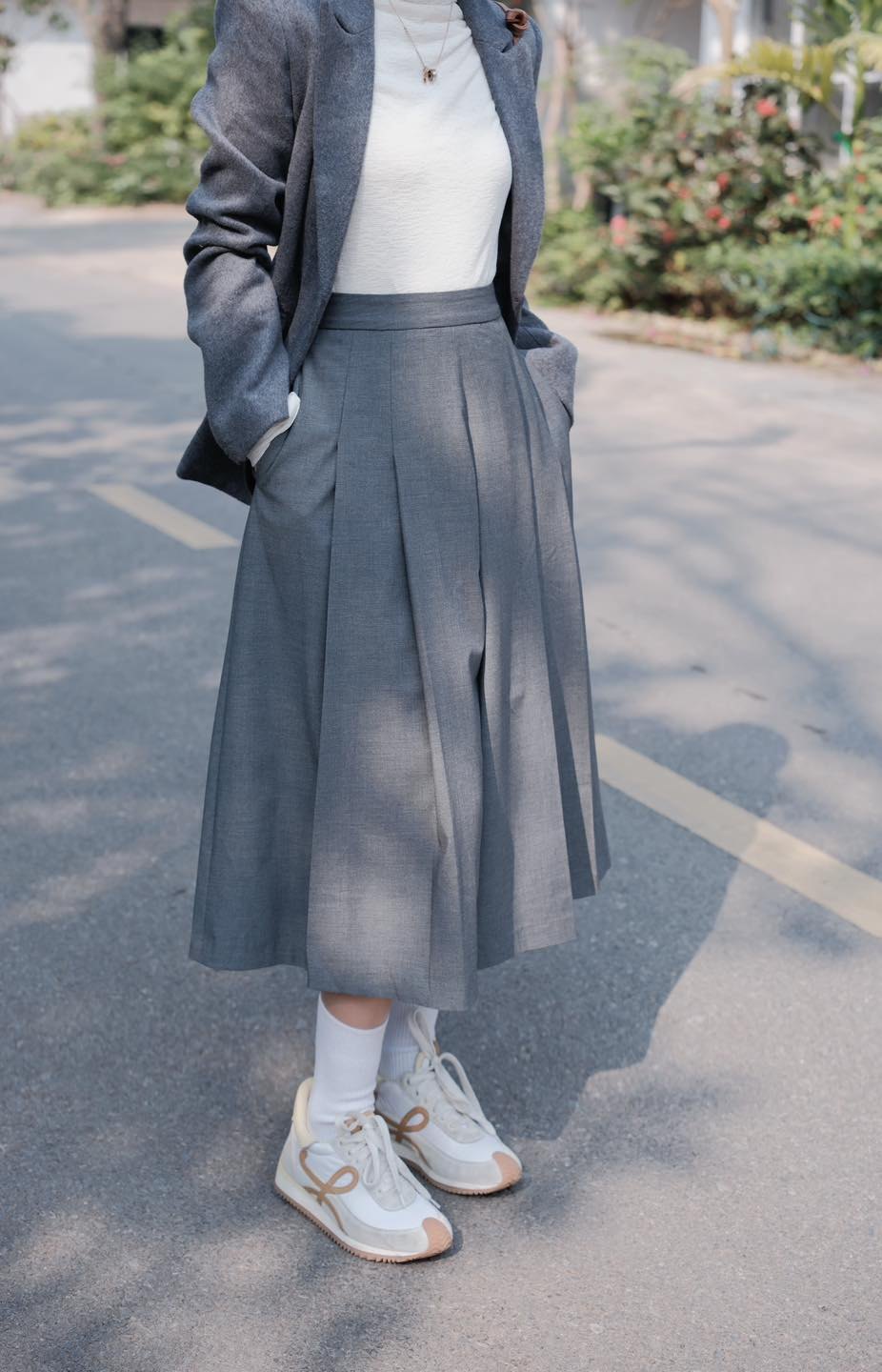 Q143 - Quần Culottes