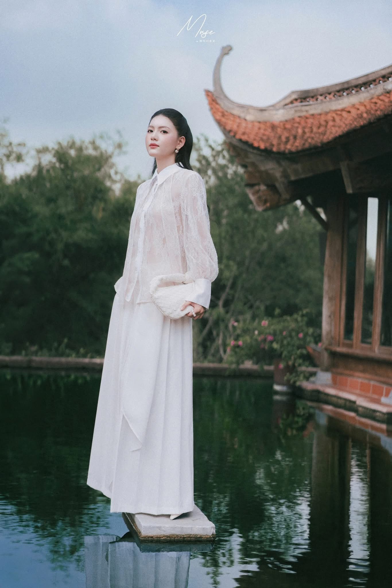 A720 - MusebyBOHEE - Sơ mi ren 