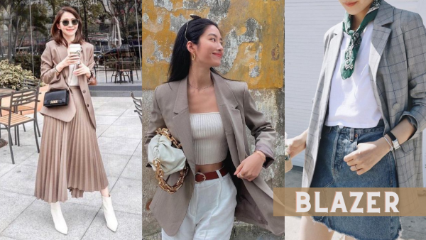 Cách mặc áo blazer nữ đẹp