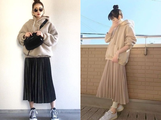 Áo sweater và hoodie là hai item thời trang không thể thiếu cho những ngày mùa đông