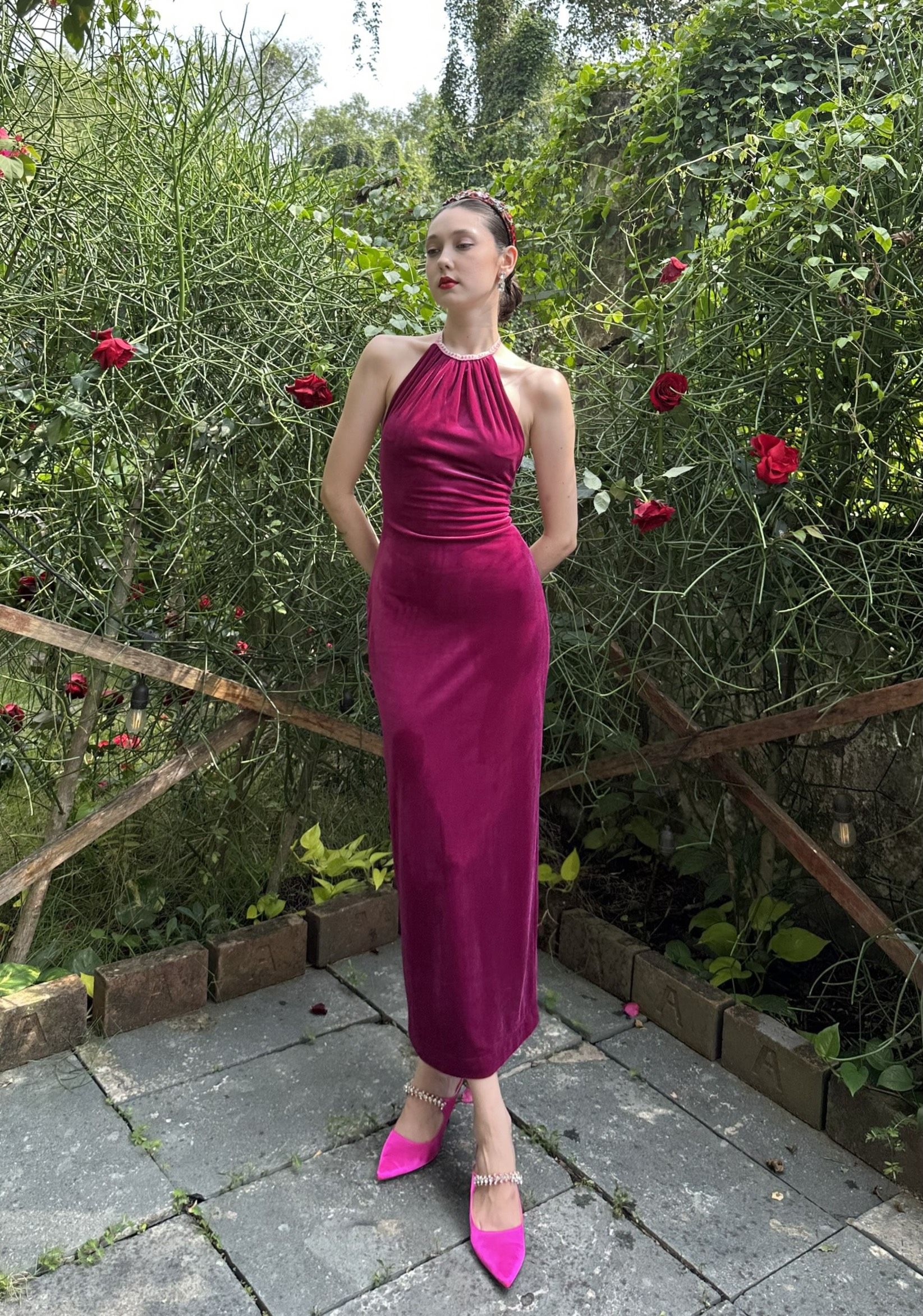 VIOLET DRESS - PINK