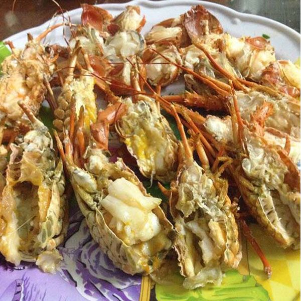 Tôm mũ ni sống