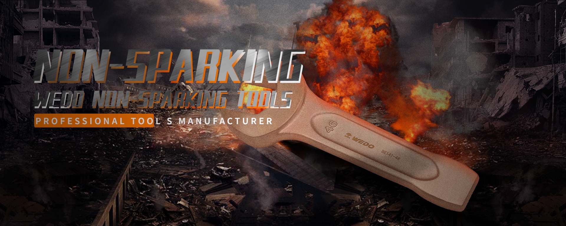 Banner dụng cụ chống cháy nổ