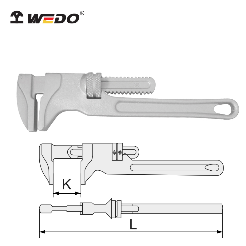 Mỏ Lết Răng Trơn Inox