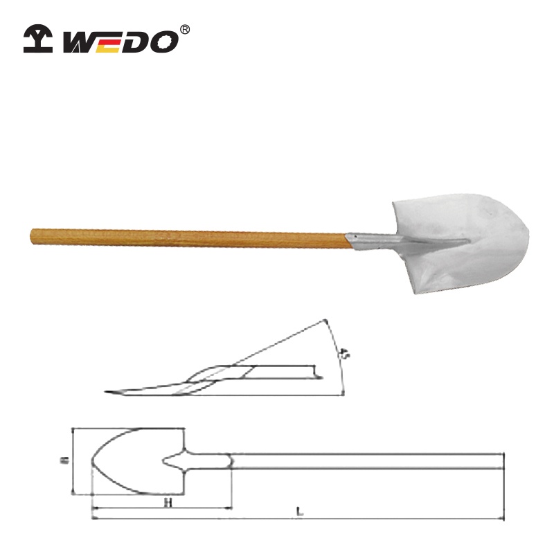 Xẻng Xúc Lưỡi Bầu Inox