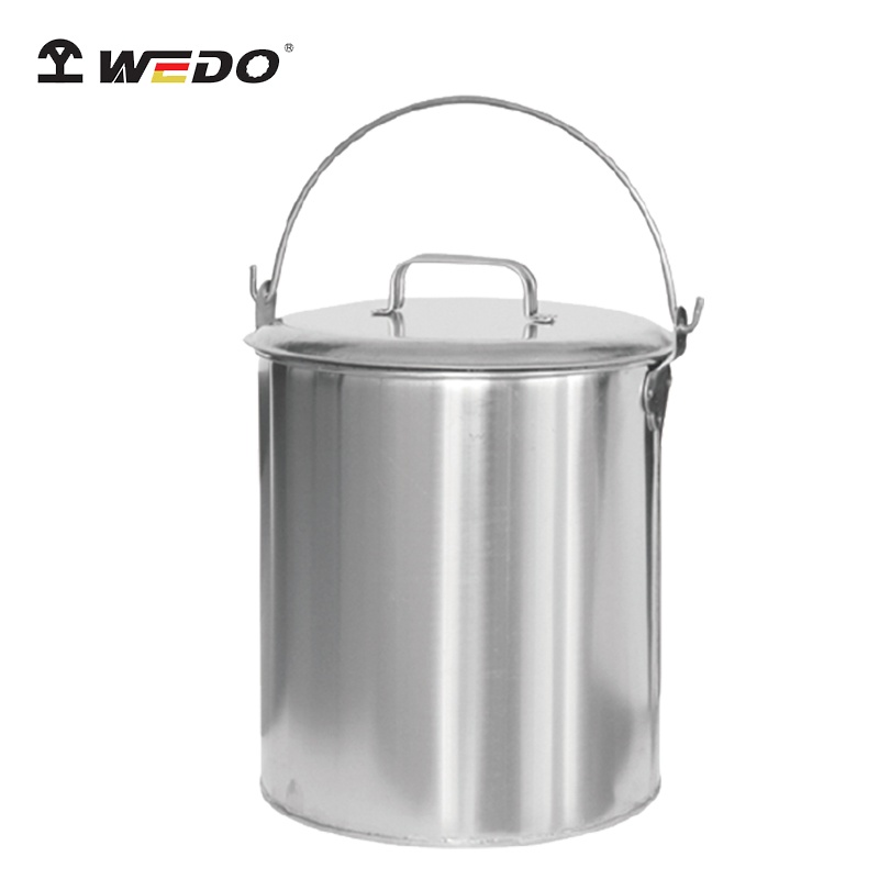 Xô Đựng Dầu Có Nắp Inox