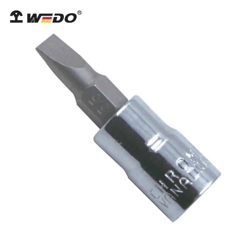 Đầu Khẩu Vặn Vít Dẹp 3/8”- Thép CR-V