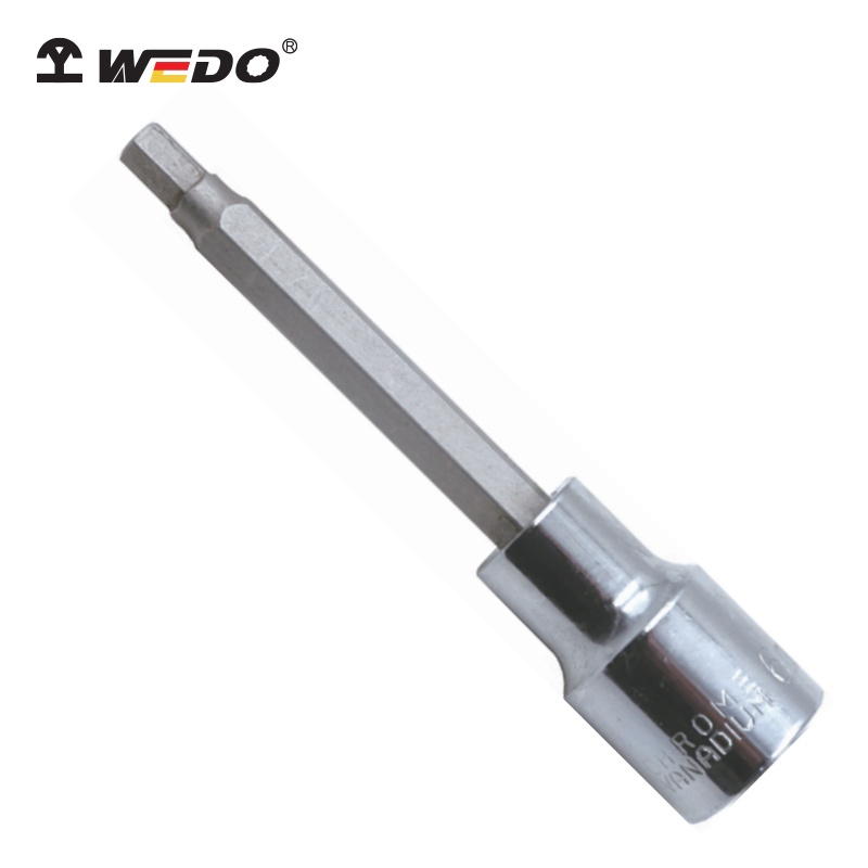 Đầu Khẩu Vặn Vít Lục Giác Dài 1/2”- Thép CR-V