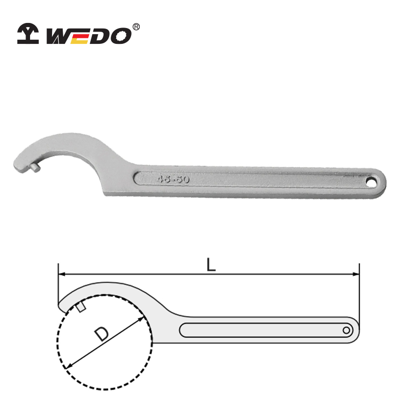 Cờ Lê Móc Có Chốt Inox