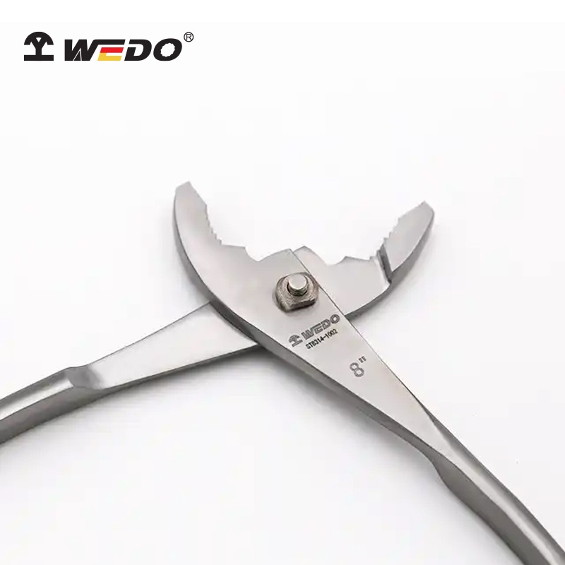 Kìm Kẹp Hai Lỗ Inox Cán Inox