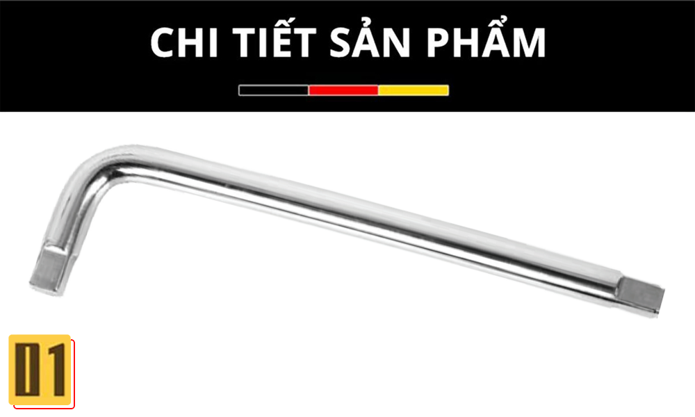 Tay Siết Chữ L Thép CR-V