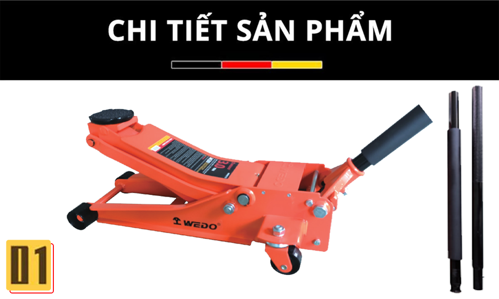 Kích Thủy Lực Cá Sấu Gầm Thấp