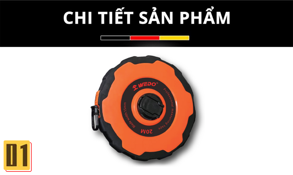 Thước Cuộn Sợi Thủy Tinh