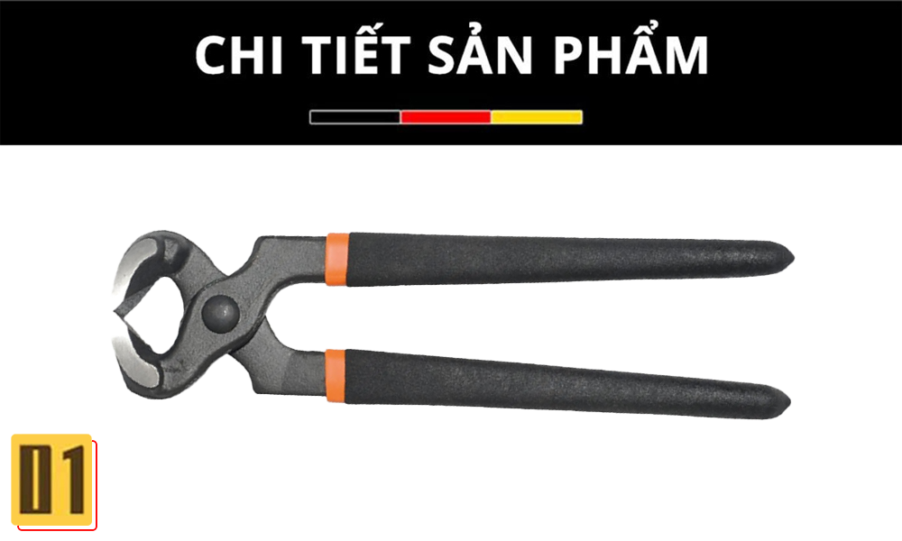 Kìm thợ mộc thép Cr-V