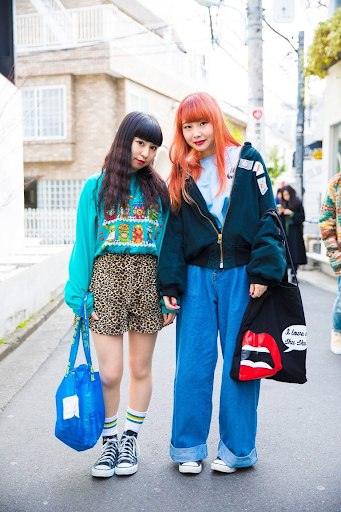 Trang điểm màu mè - Harajuku style