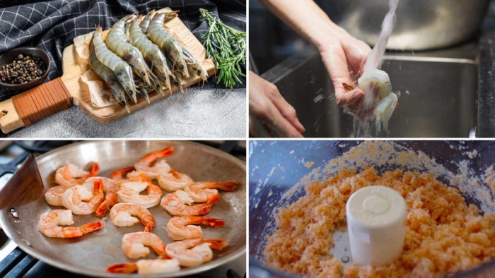 Cách làm chà bông tôm chi tiết từng bước