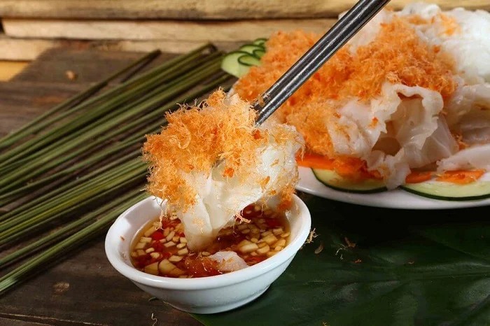 Ruốc tôm có thể ăn kèm hoặc kết hợp với các món khác