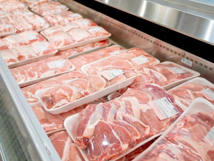 Các loại thực phẩm tươi sống đóng khay