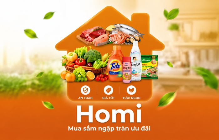 Tổng kho Homi - chuyên phân phối sản phẩm chăm sóc nhà cửa chính hãng