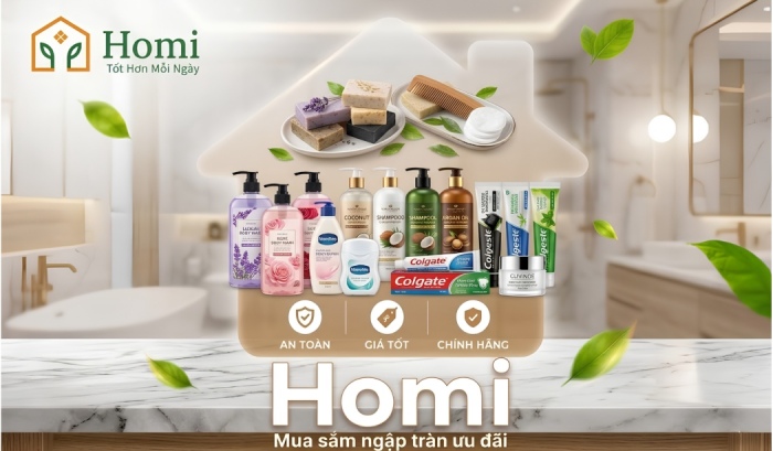 Homi - địa chỉ mua sắm giá tốt cho mọi gia đình