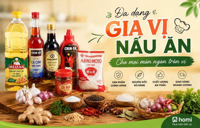 gia vị nấu ăn