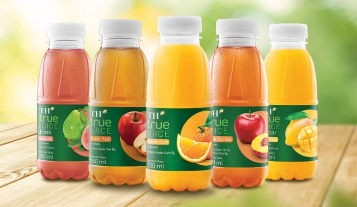 Nước trái cây đóng chai đa dạng thương hiệu