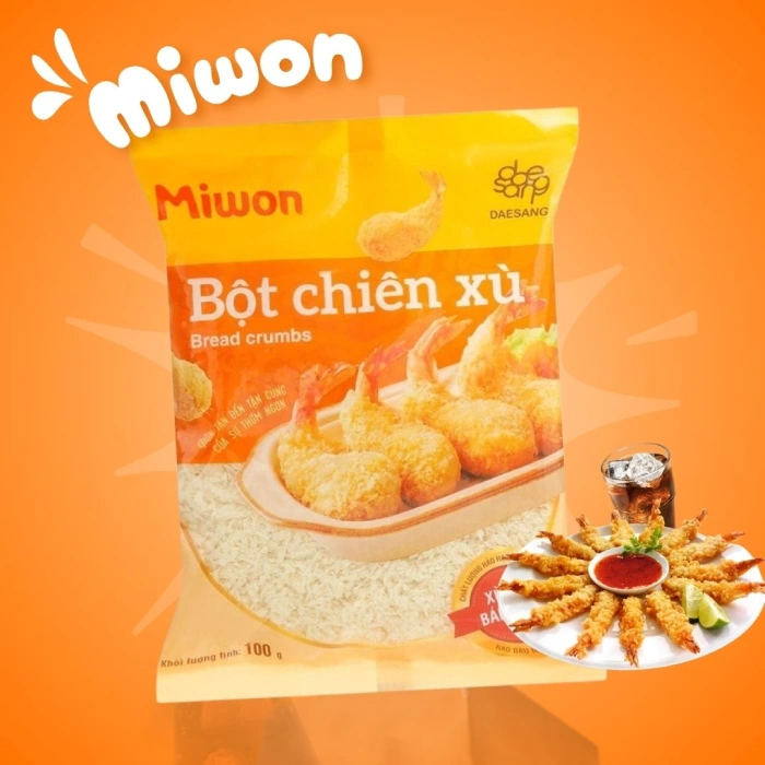 Gói bột chiên xù miwon