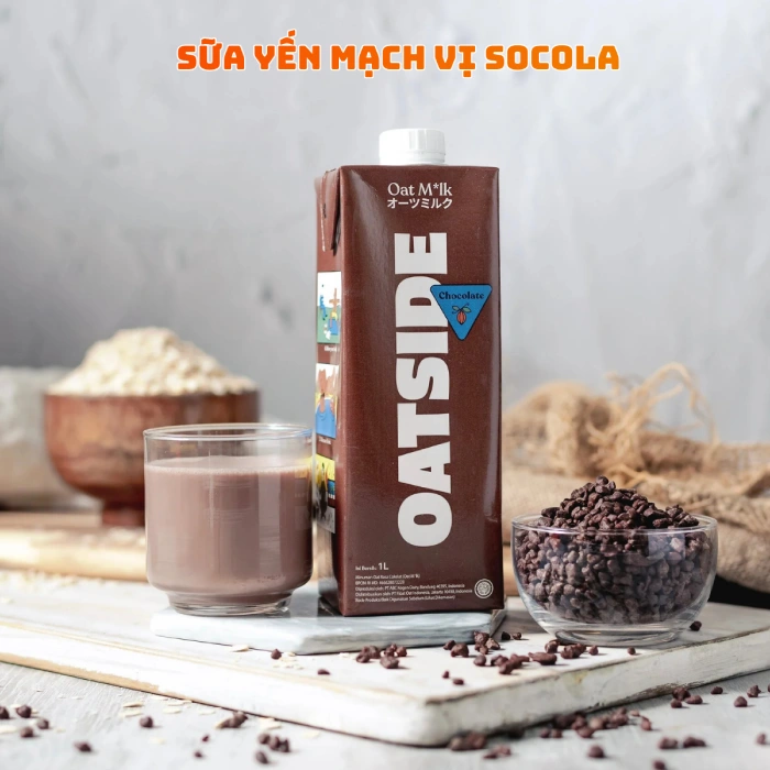 Sữa yến mạch vị Socola Oatside