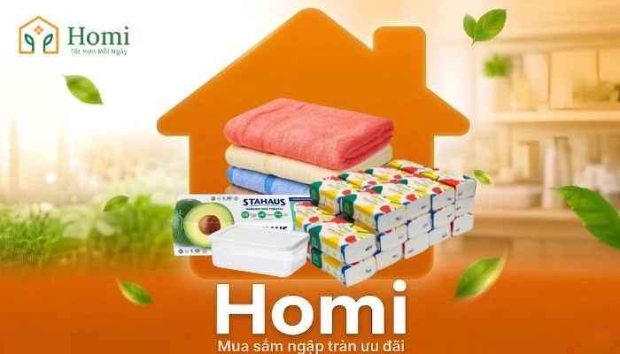Homi - địa chỉ mua đồ gia dụng online giá rẻ, uy tín