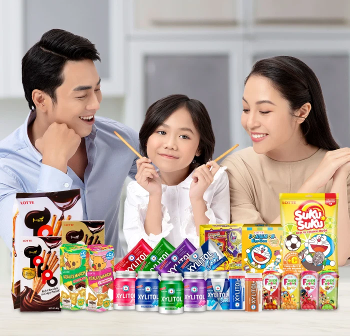 Bánh kẹo của Lotte
