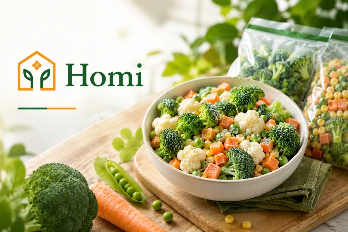 Rau củ đông lạnh