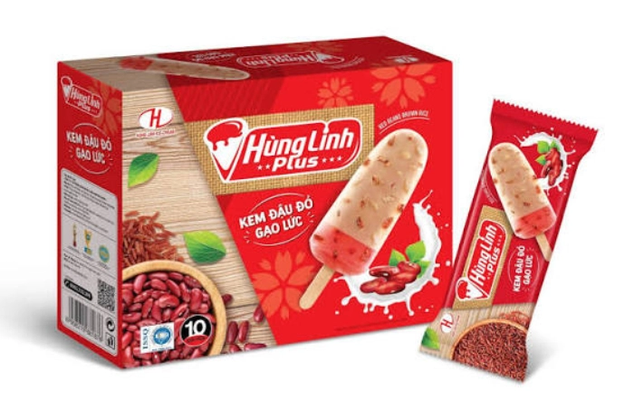 Hộp kem que đa dạng hương vị được nhiều gia đình lựa chọn