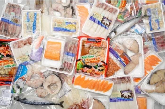 thực phẩm đông lạnh đa dạng