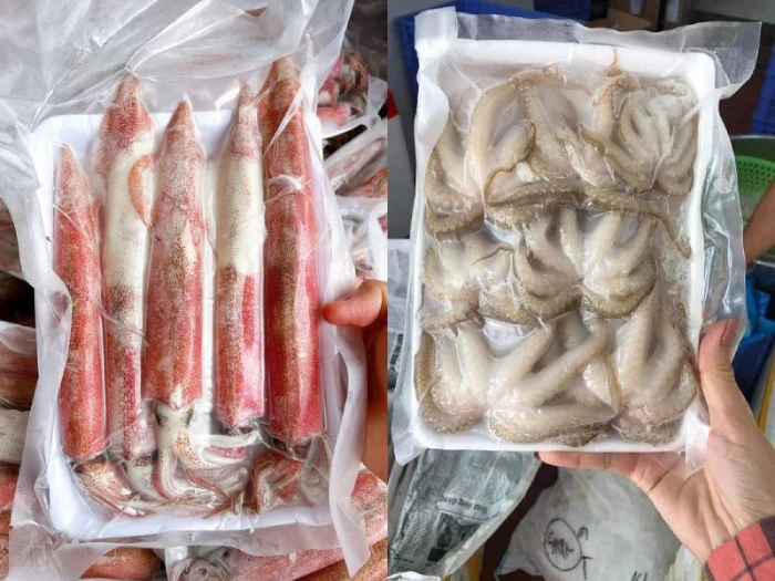 Hải sản đông lạnh giúp tiết kiệm thời gian cho người bận rộn